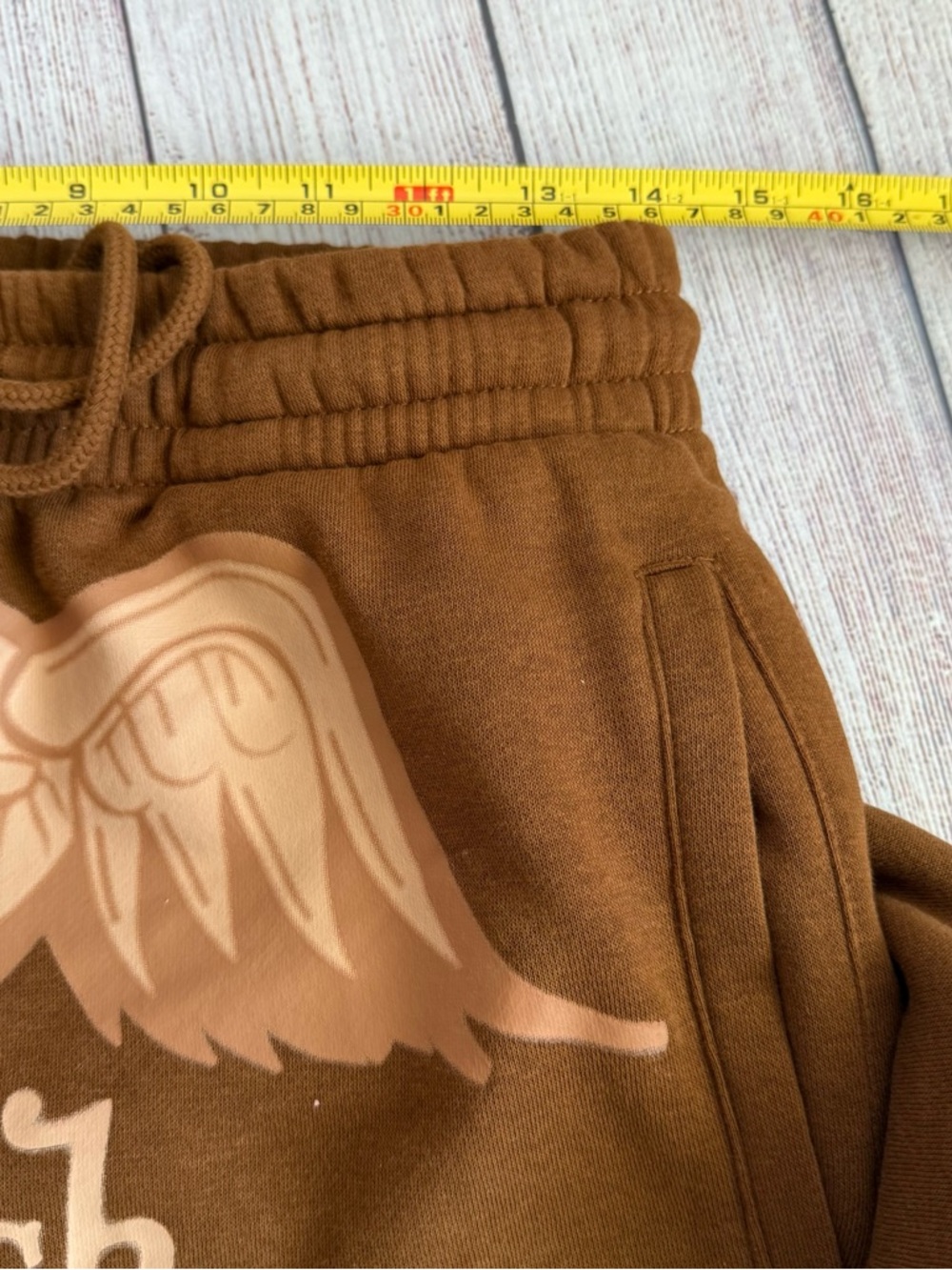 VON DUTCH Brown Set Baby Tee And Joggers XS - Picture 6 of 8